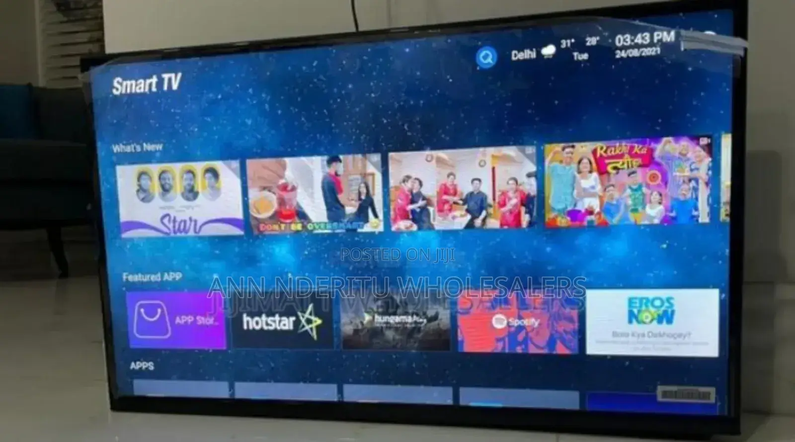 Bluetooth Wk 43inch Smart TV