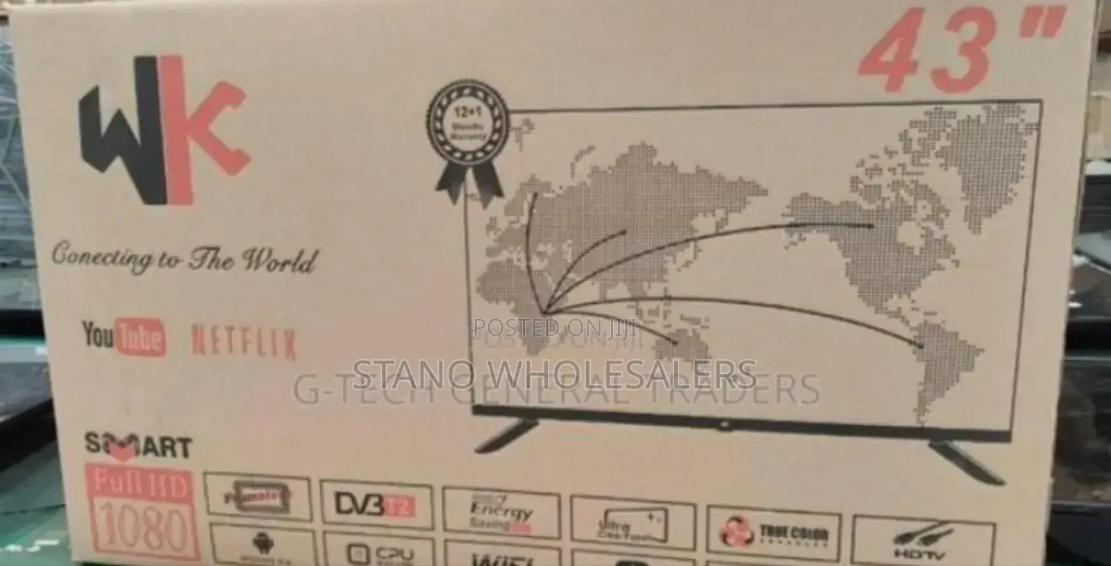 Forty Three Wk 43inch Smart Tv