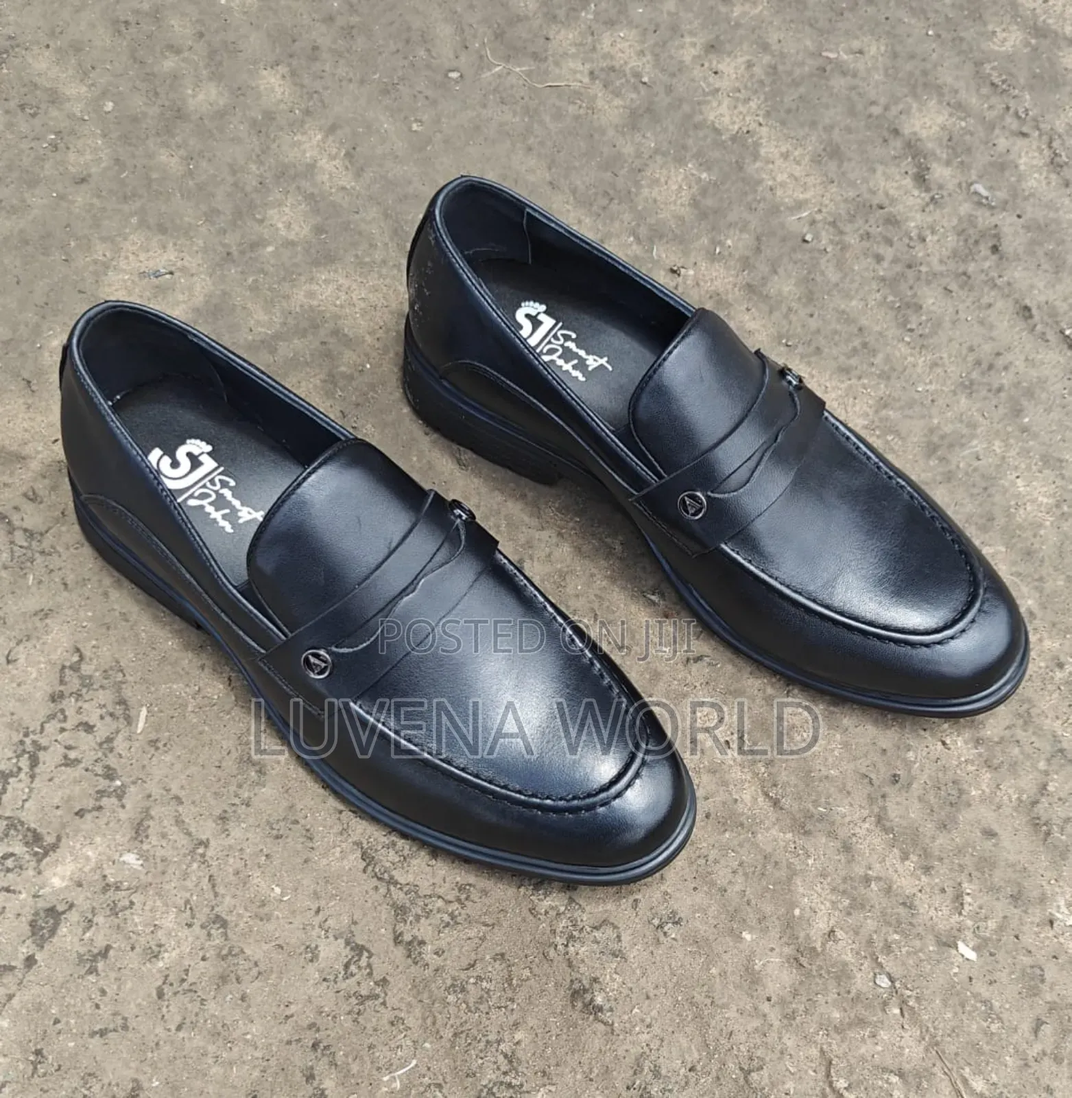 Smart John Leather Slipons