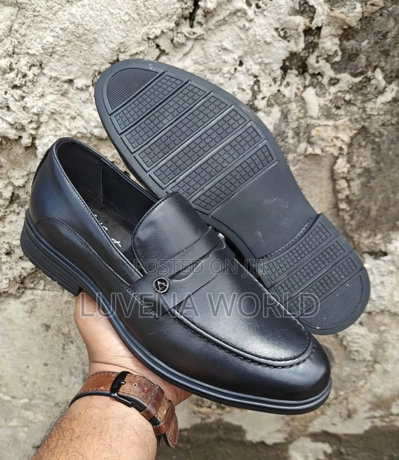 Smart John Leather Slipons