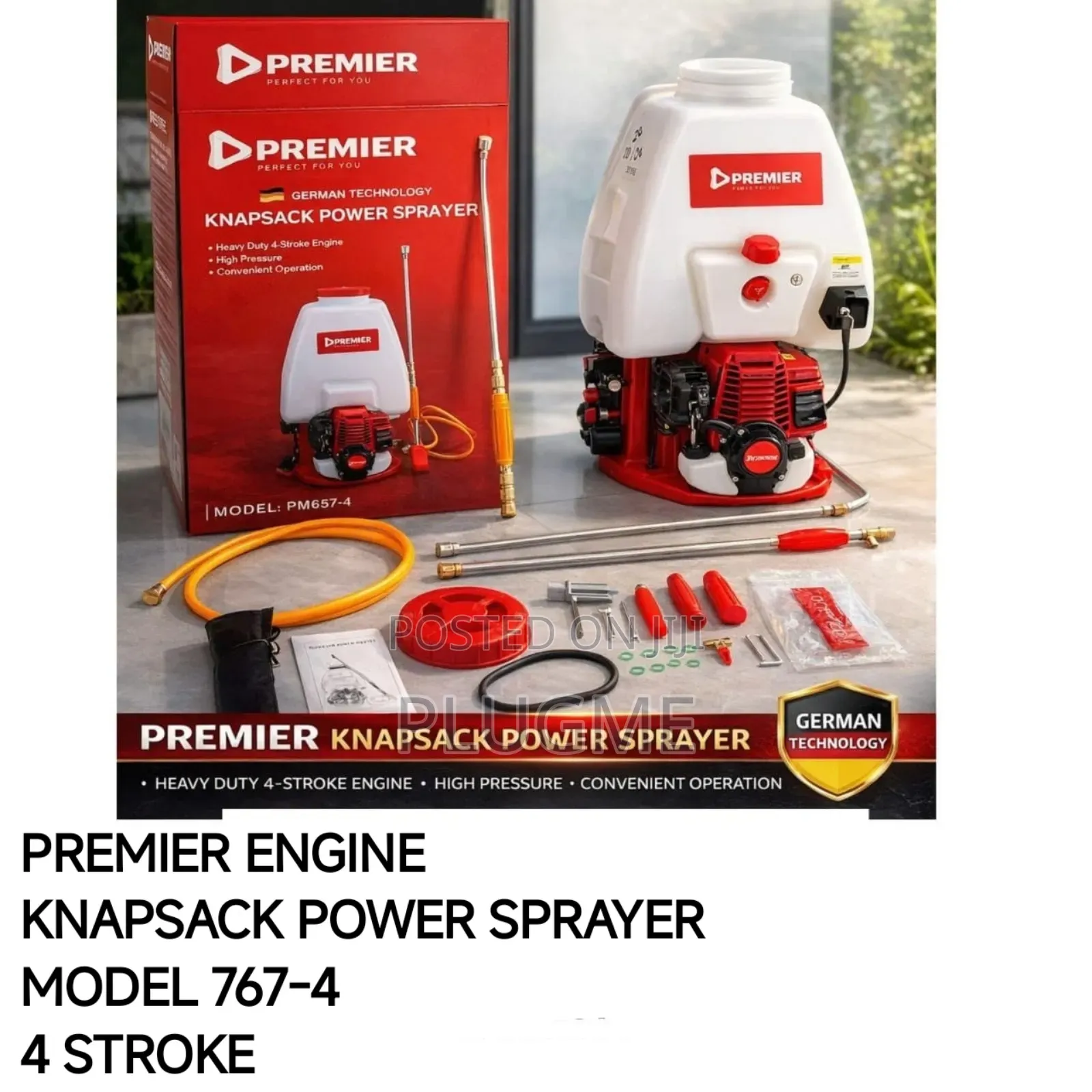 Premier Engine Knapsack Sprayer 4 Stroke