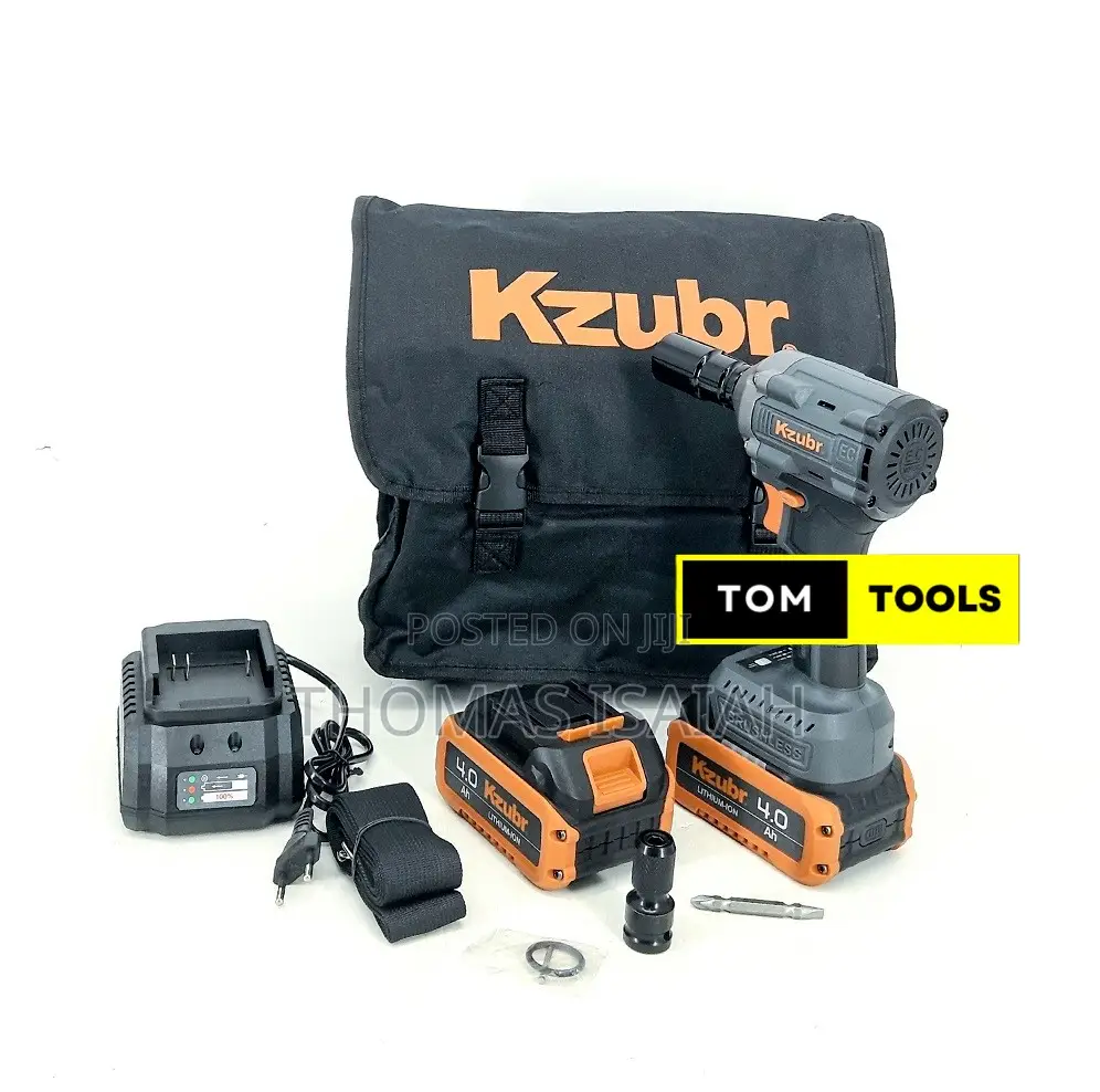 Kzubr Kbleiw-21v-1⁄2 Inch Lithium Electric Impact Wrench