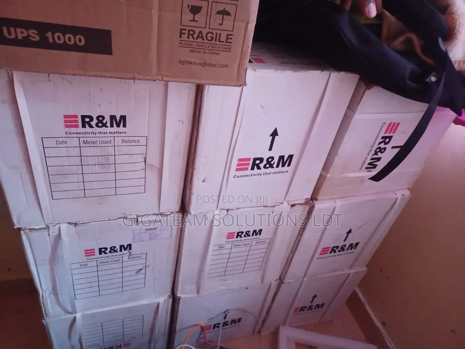 R M Cat 6 Cable