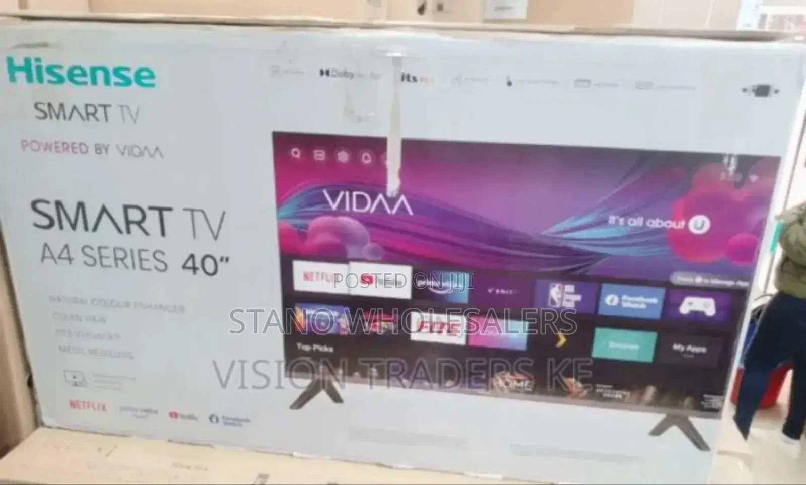 Quality Hisense 40inches Smart Tv✓✓