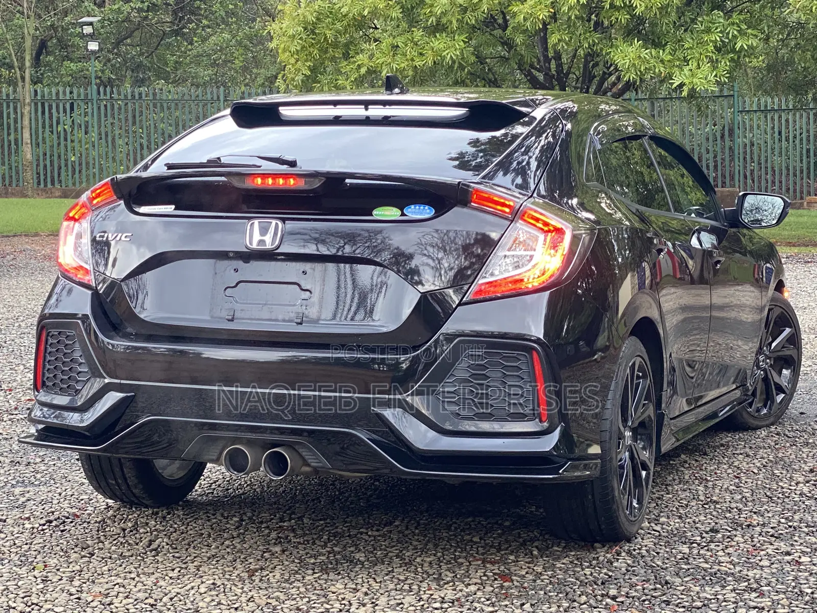 Honda Civic Sport Hatchback 2019 Black
