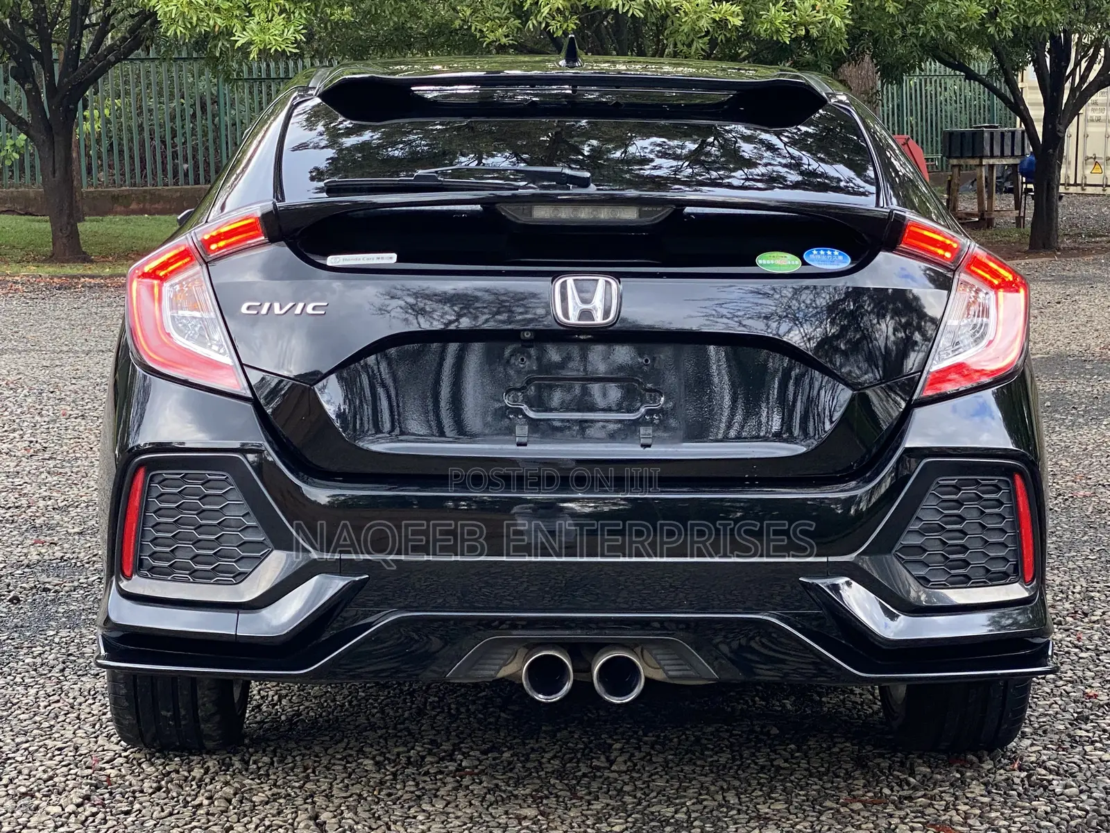 Honda Civic Sport Hatchback 2019 Black