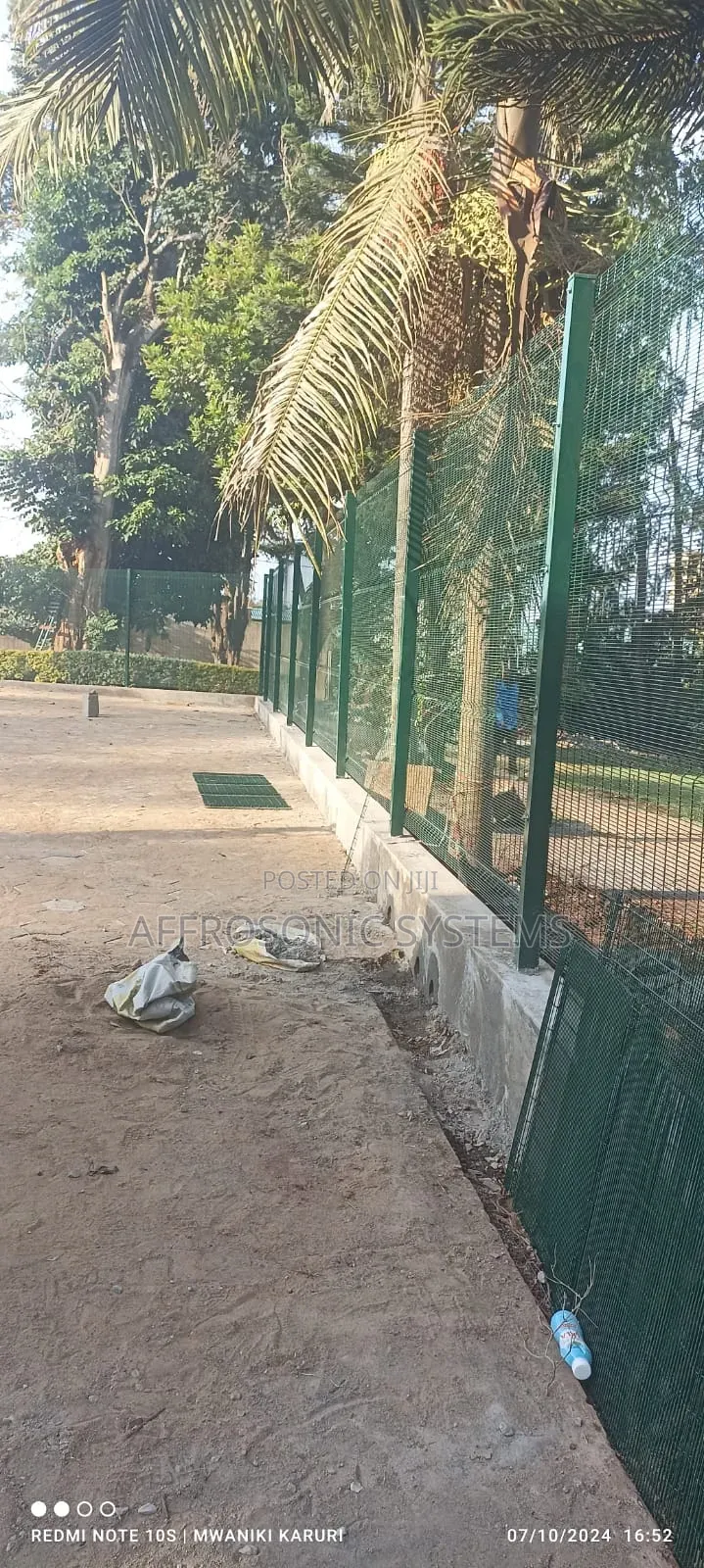 Anti-Climb Fence
