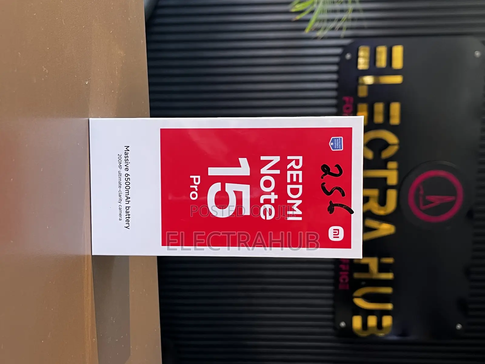 New Xiaomi Redmi Note 15 Pro 256 GB Black