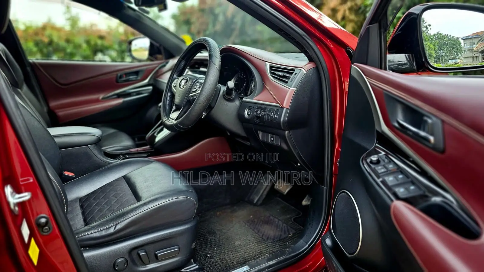 Toyota Harrier 2018 Maroon
