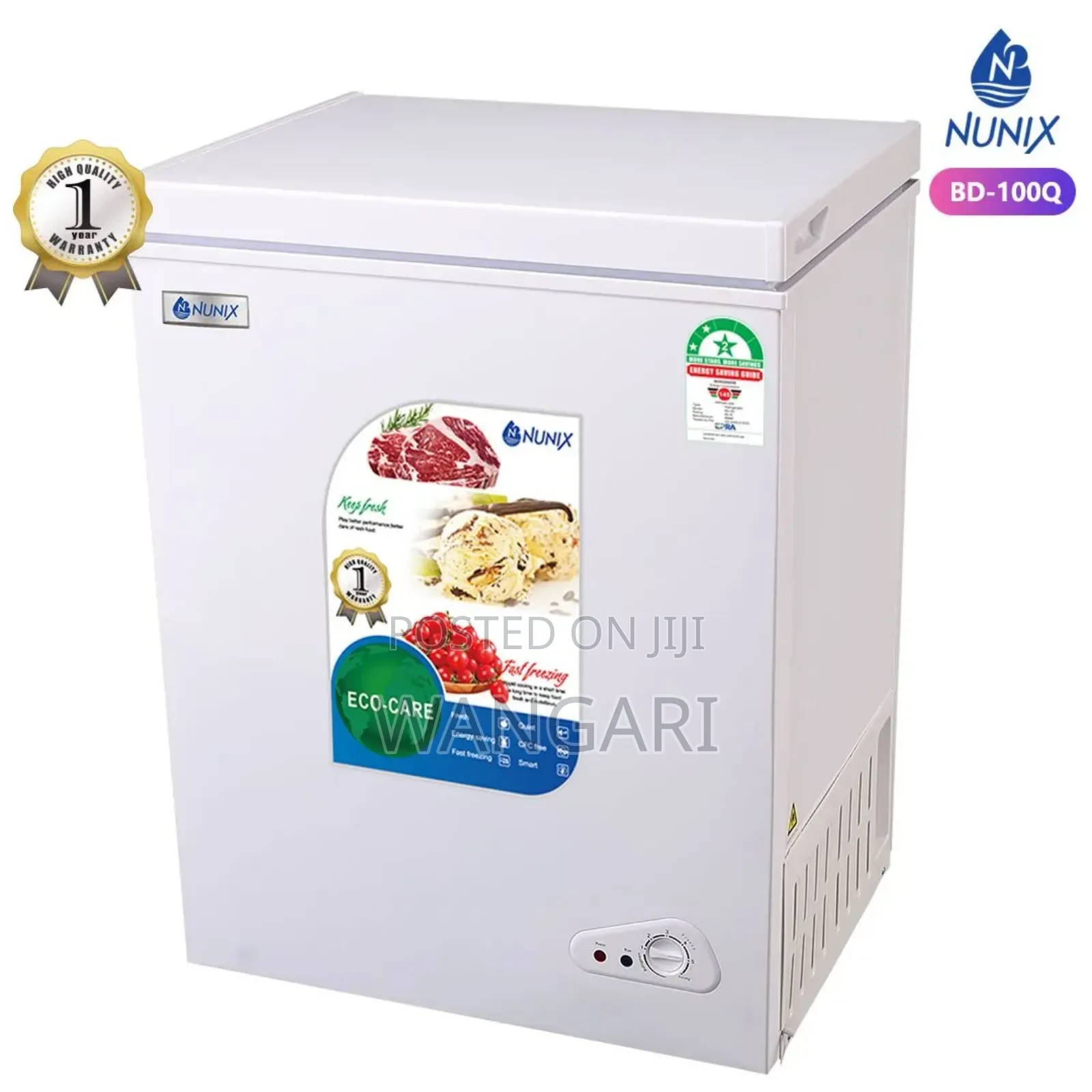 Brand New Nunix 100 Litres Freezer