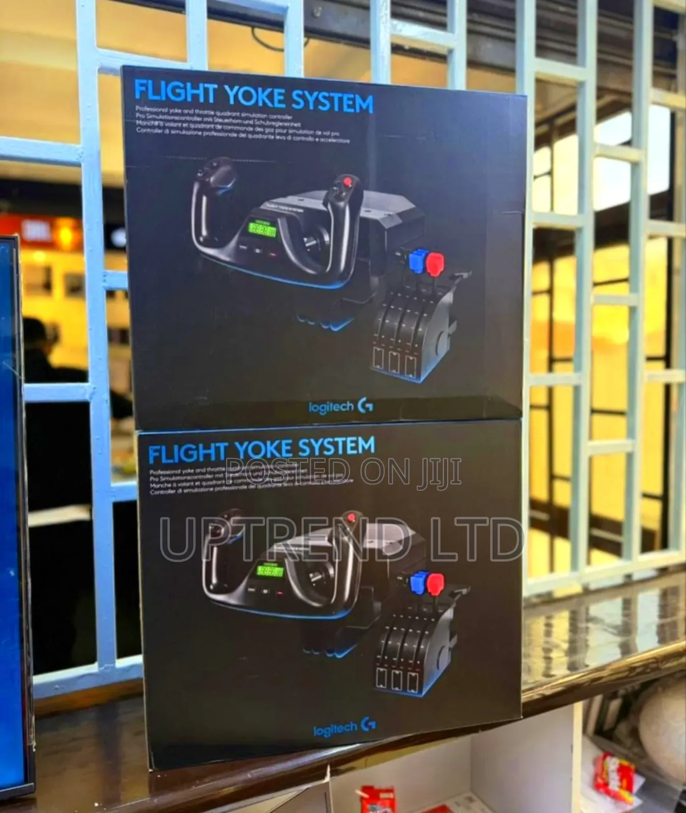 Logitech Flight York System New