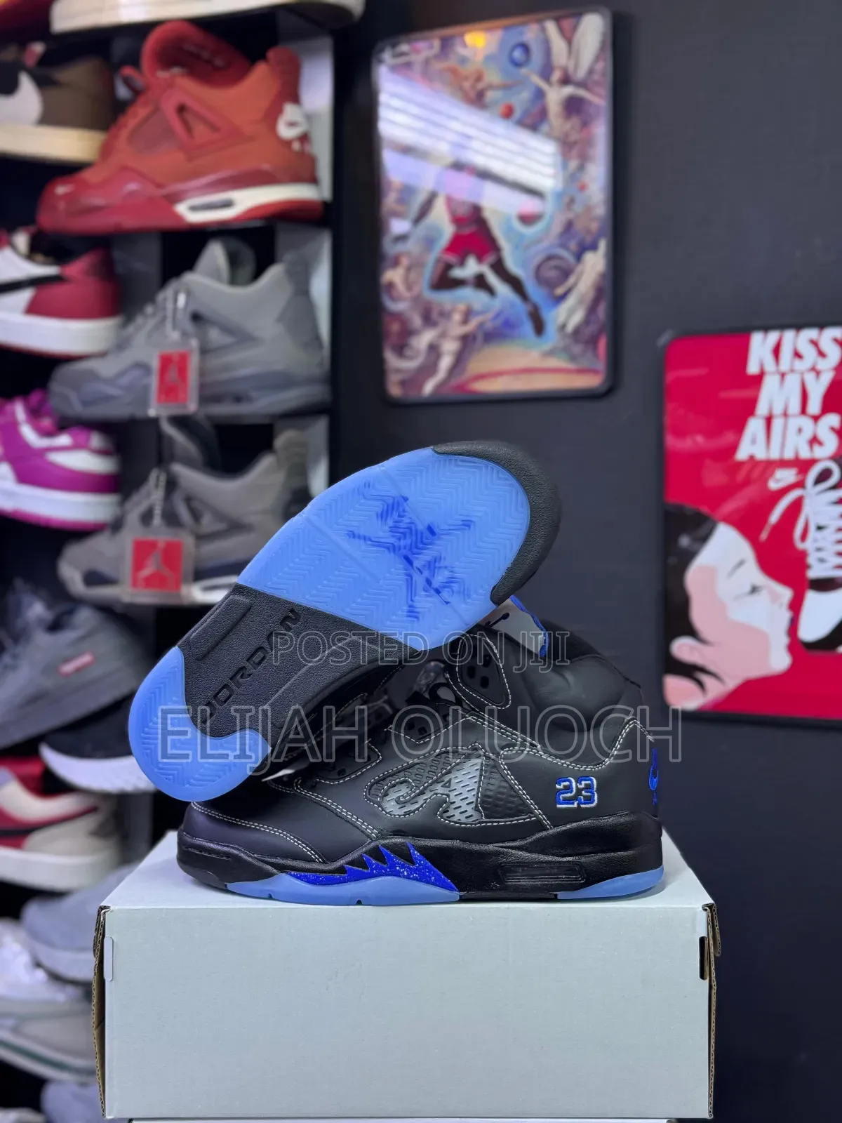 Awake Ny X Air Jordan 5 “Racer Blue/Black”
Sizes : _40 41 42 43 44 45