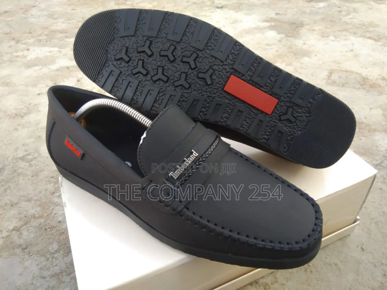 Men Casual Designer Rubber Sole Leather Loafers Shoes