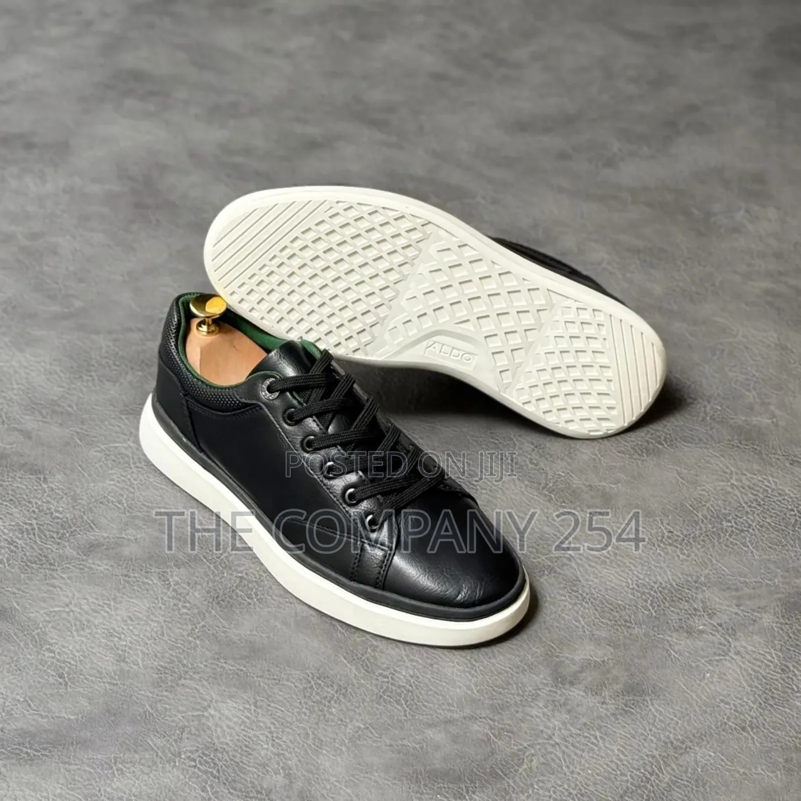 Quality Casual Leather Rubber Sole Aldo Men Casual Shoes