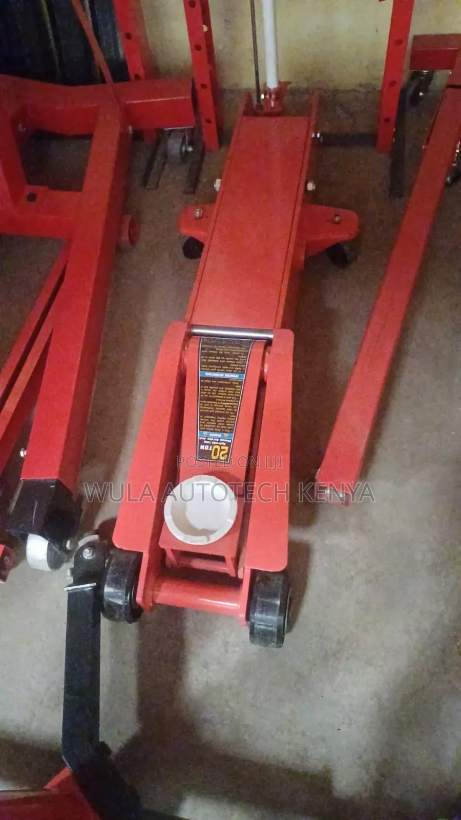 Heavy Commercial 20tns Trolley Jack Best Quality Sunshine Italy