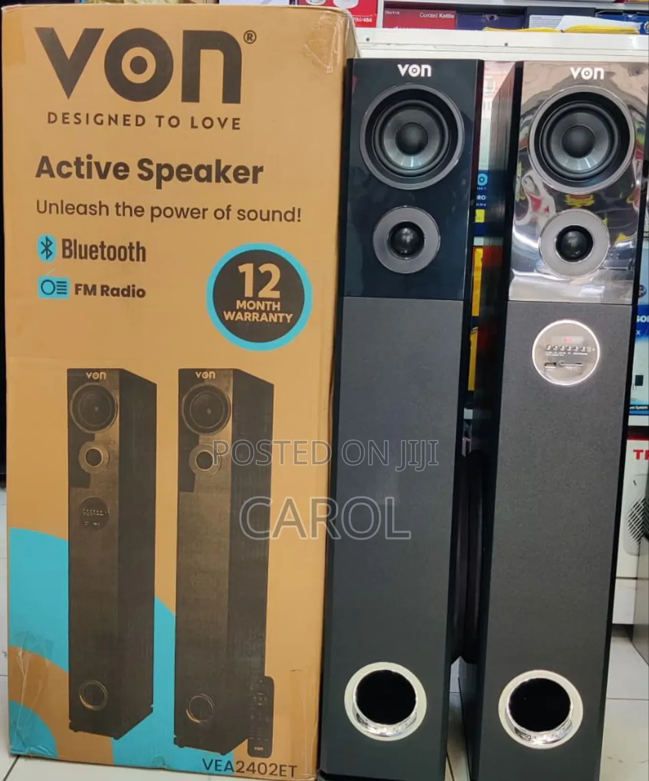 Von Active Speaker 240w Available