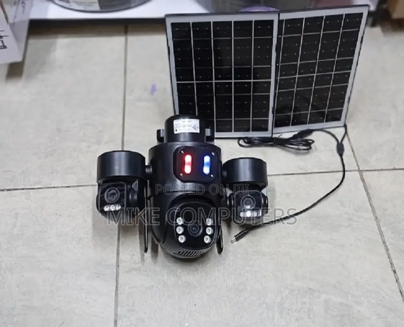 Waterproof 12mp 4g PTZ Rotating Triple Lens Hieasy