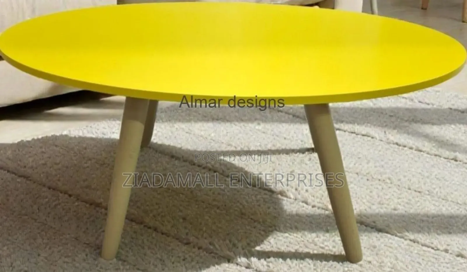 Nordic Oval Coffee Table Brighten Your Living Space With the Shee