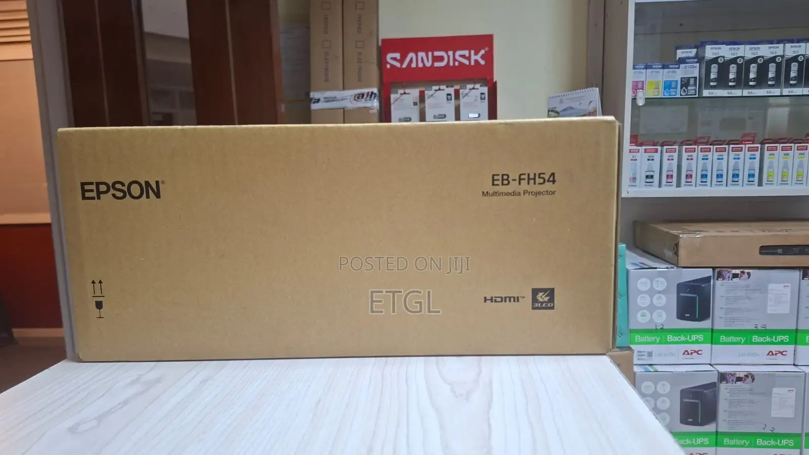 Eb-Fh54 Full Hd, 4100 Lumens Wireless Display