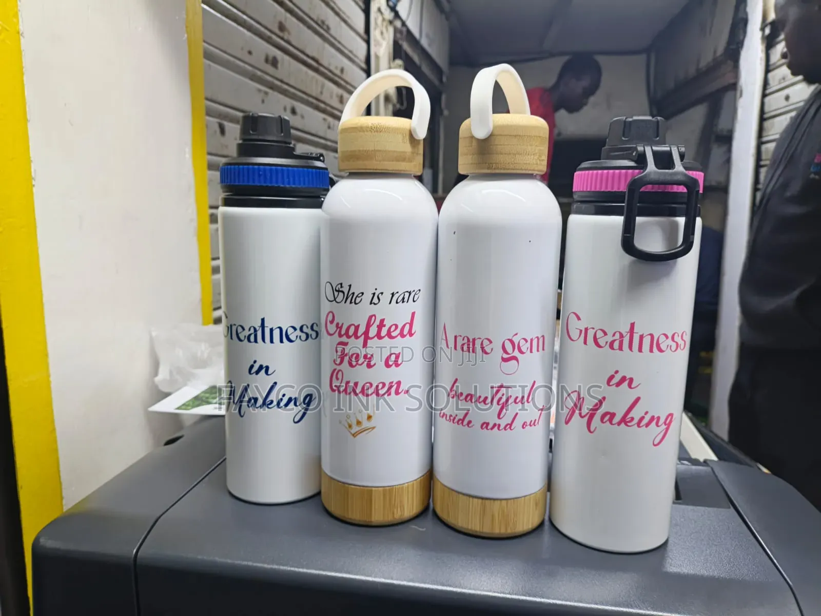 Custom Branded, Water Bottles and Thermal Flasks