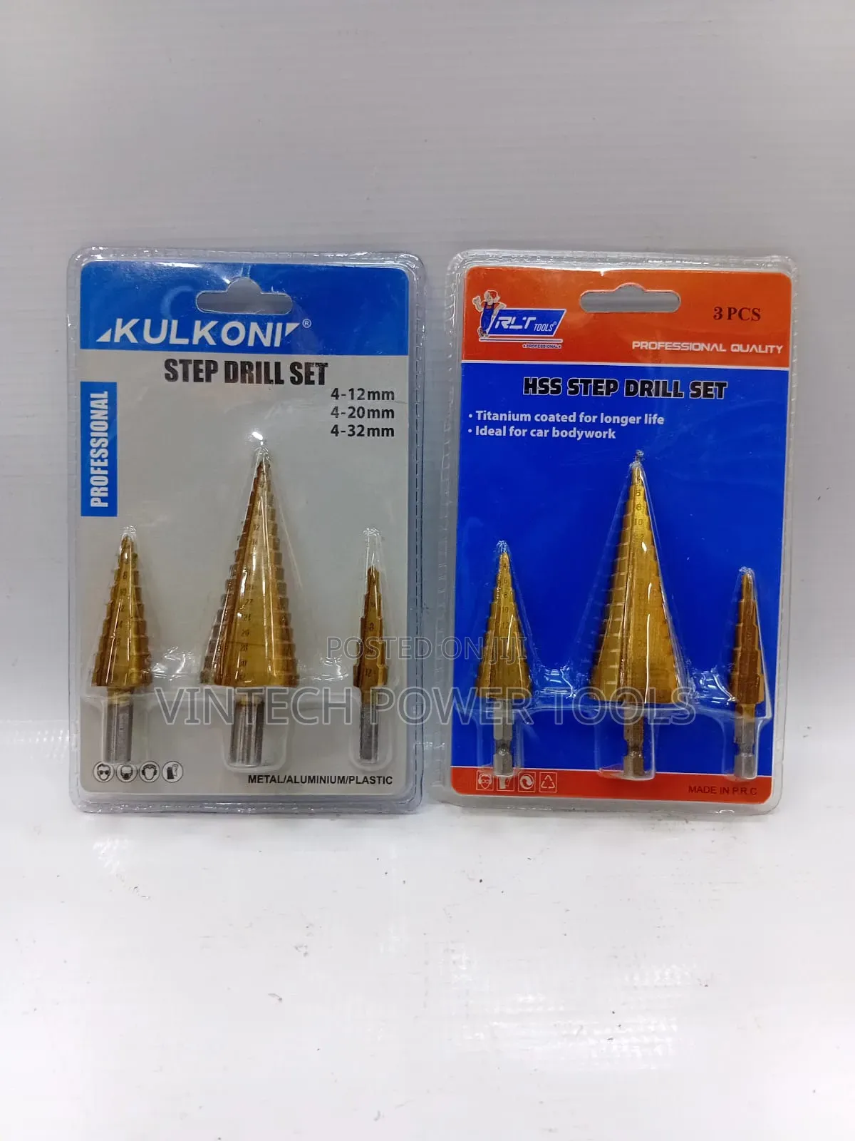 Wood Step Bit/3 PCS Step Bits