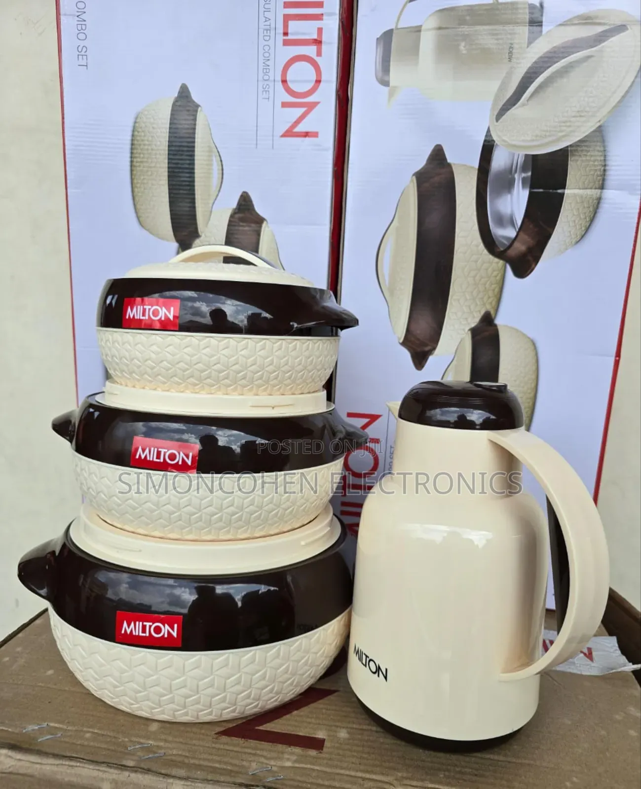 3pcs Insulated Milton Hotpots Set