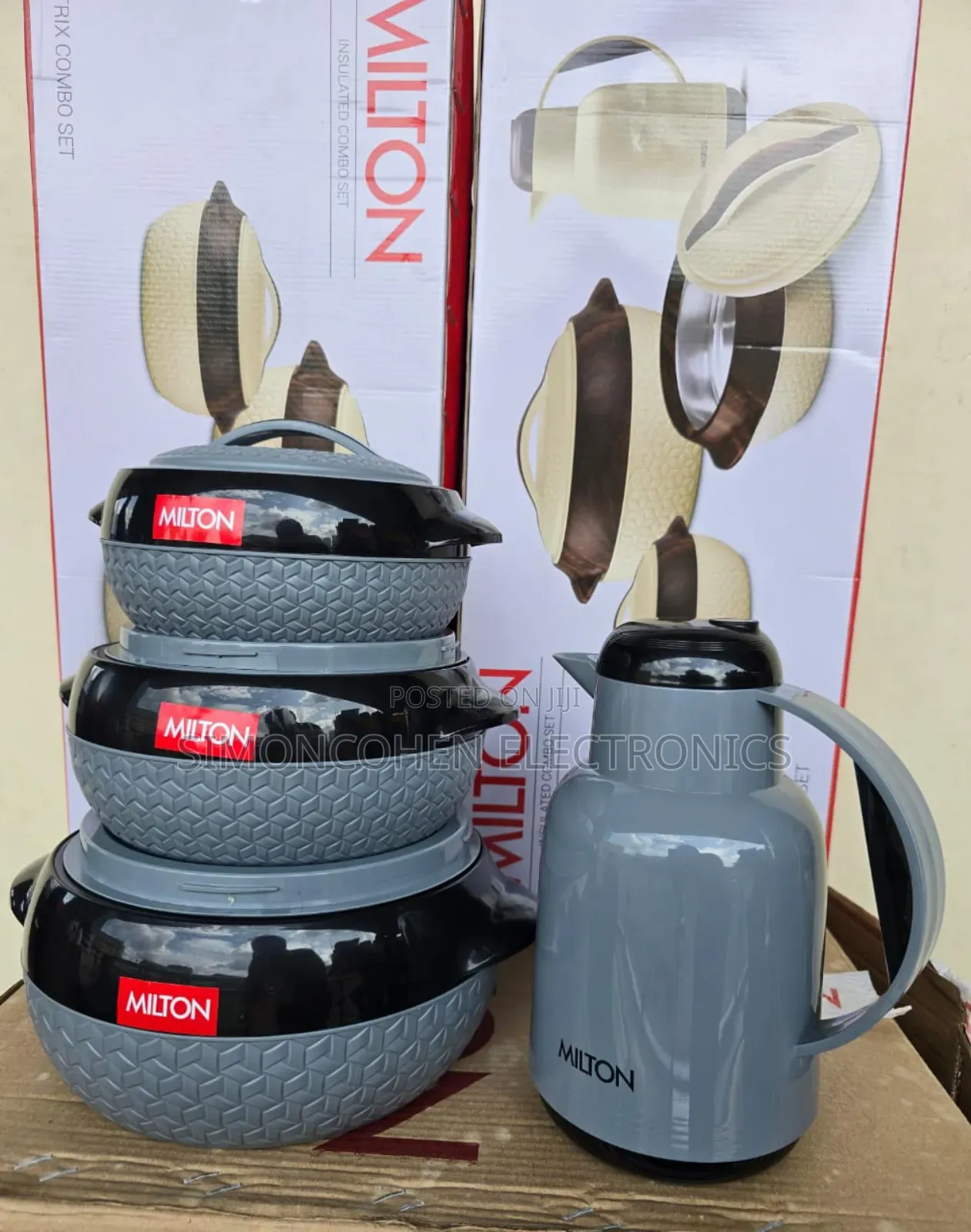 3pcs Insulated Milton Hotpots Set