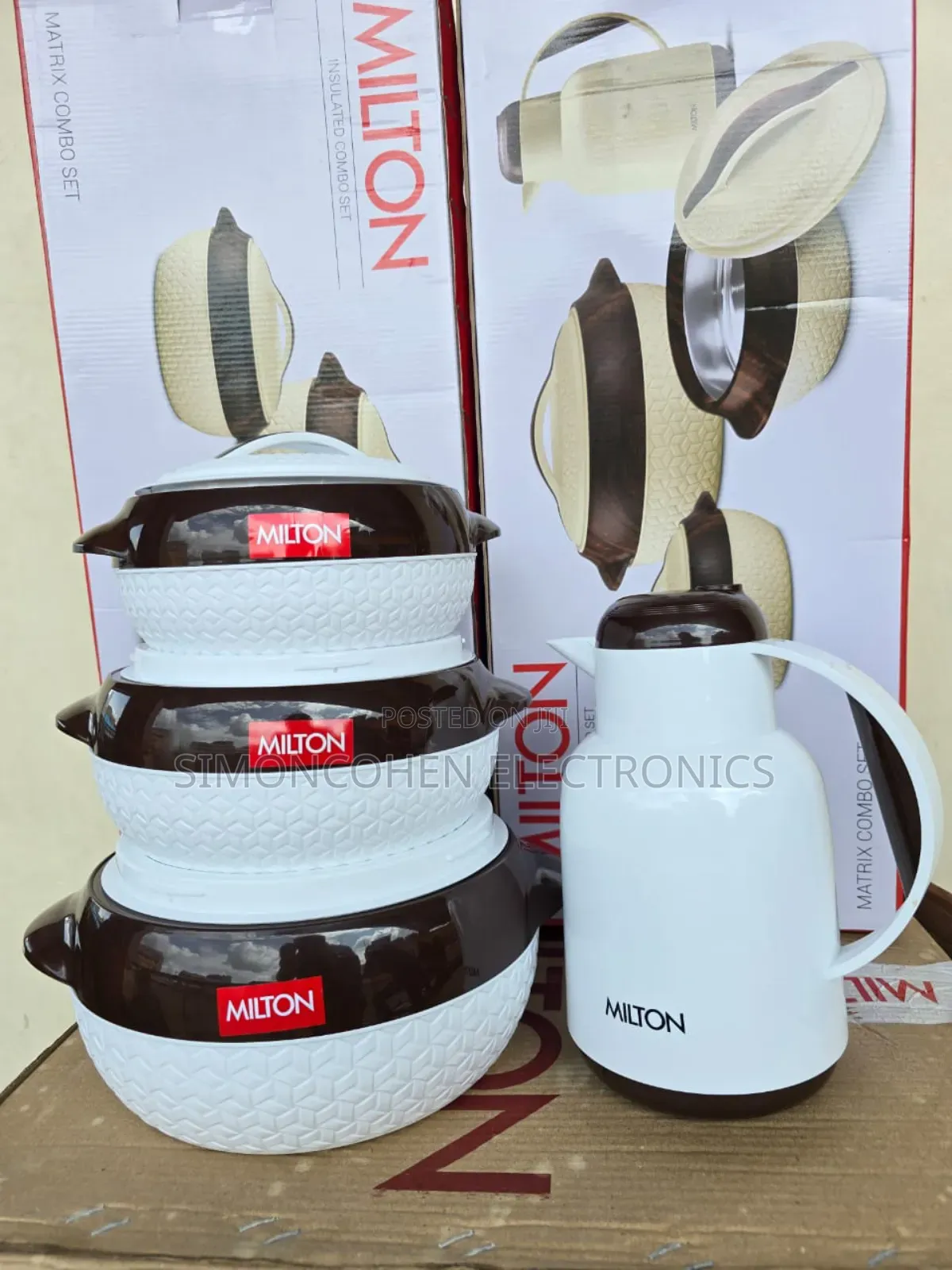 3pcs Insulated Milton Hotpots Set