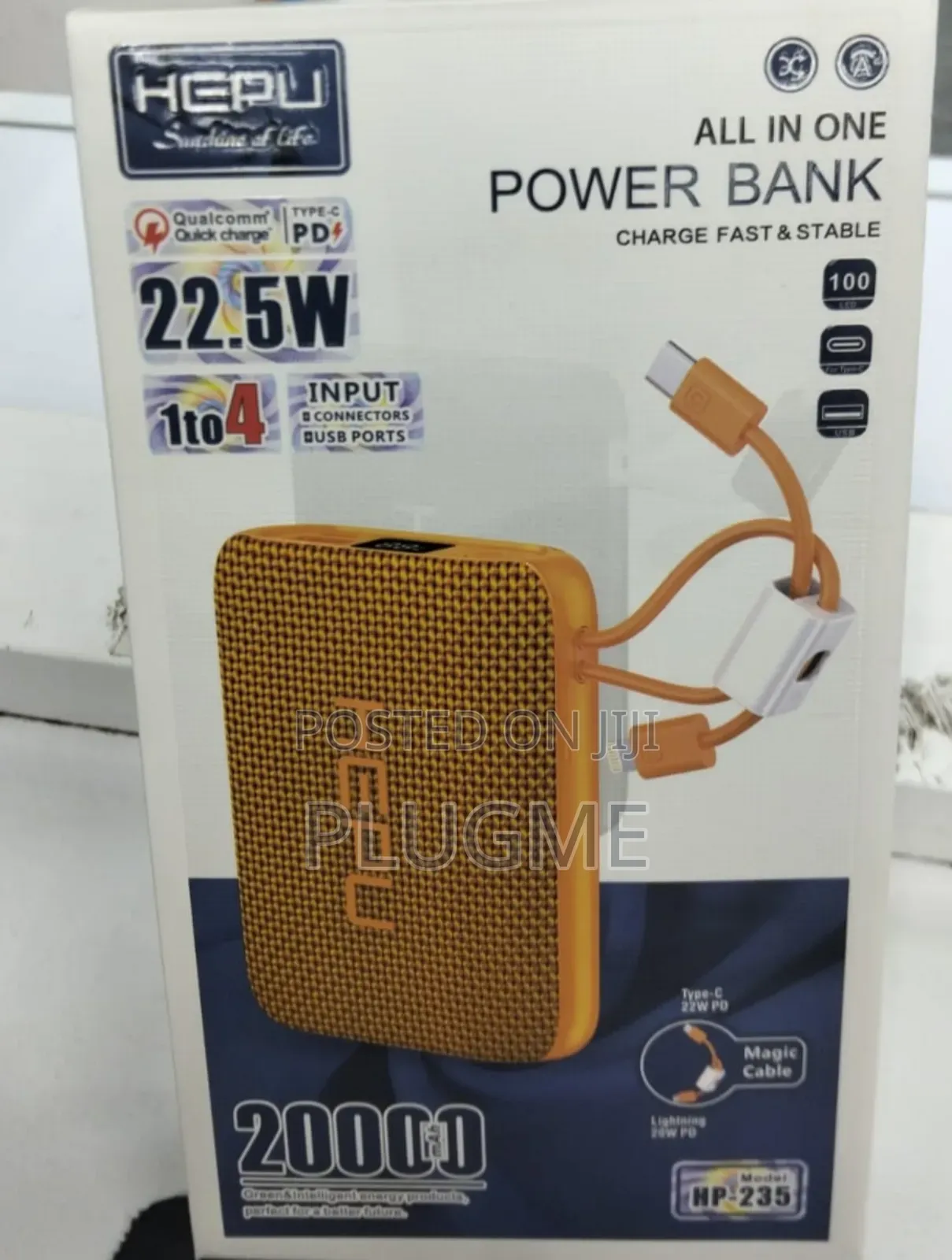 Hepu 20000mah All in One Power Bank