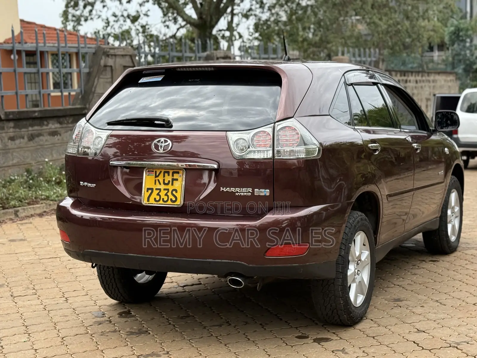 Toyota Harrier 2008 Red
