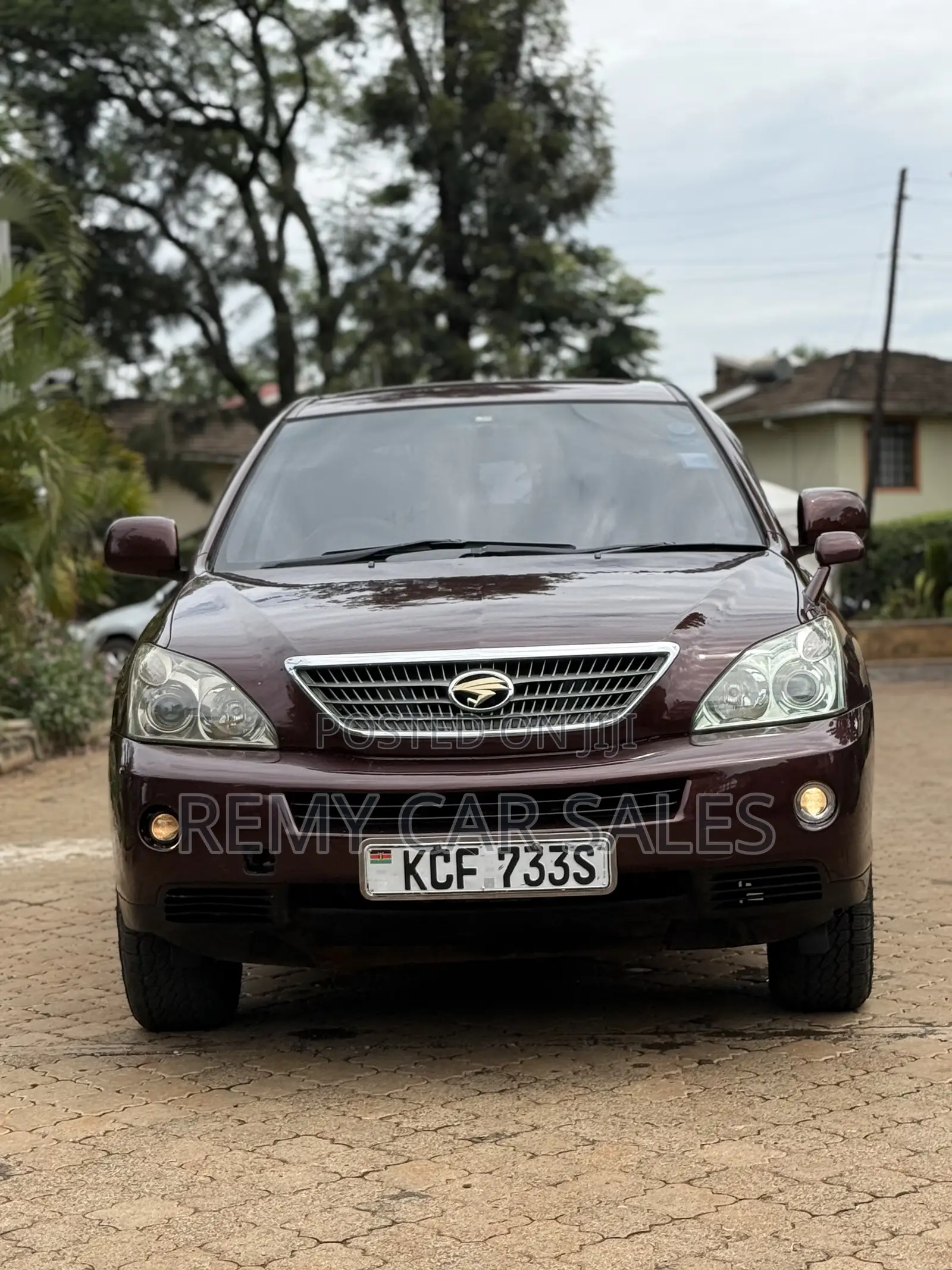 Toyota Harrier 2008 Red