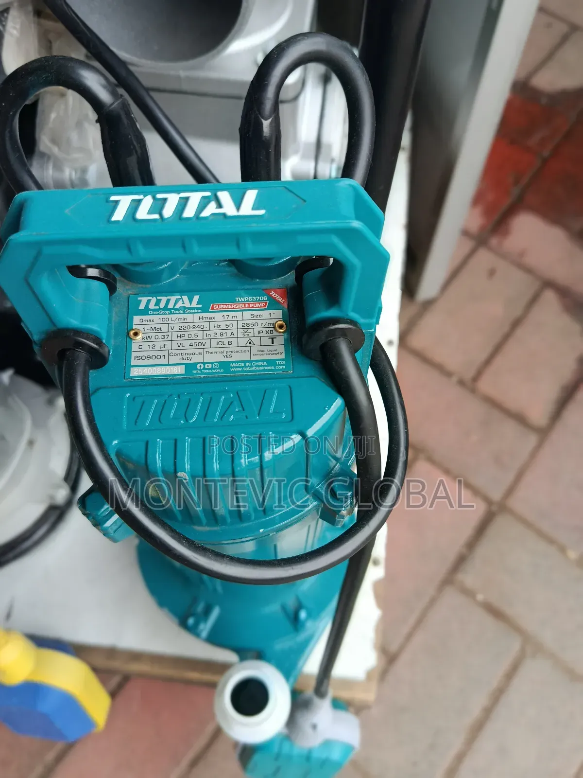 Electric Total Surbmirsible Water Pump 0.5hp