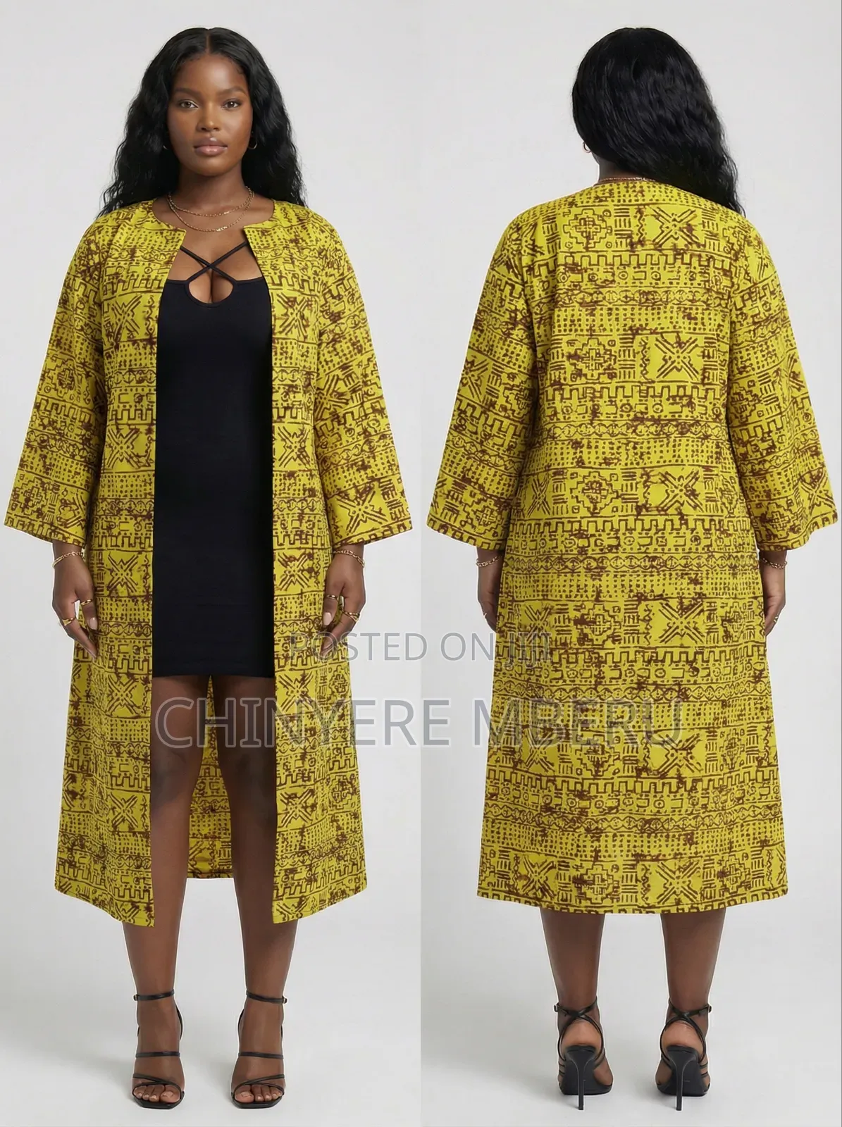 Kitenge / Ankara Kimono Jacket