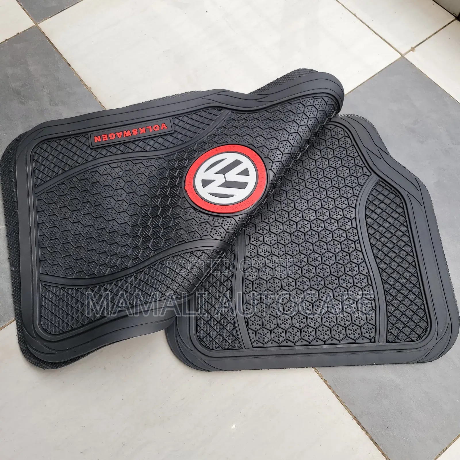 Vw(Volkswagen) 5 Piece Rubber Floor Mats