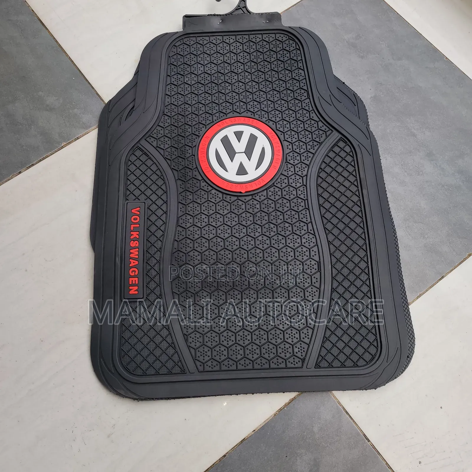 Volkswagen 5pc All Weather Rubber Floor Mats