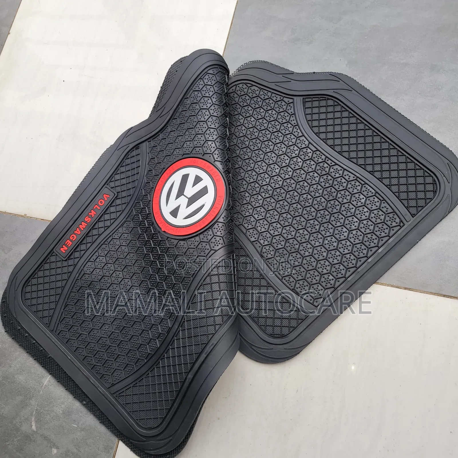 Volkswagen 5pc All Weather Rubber Floor Mats