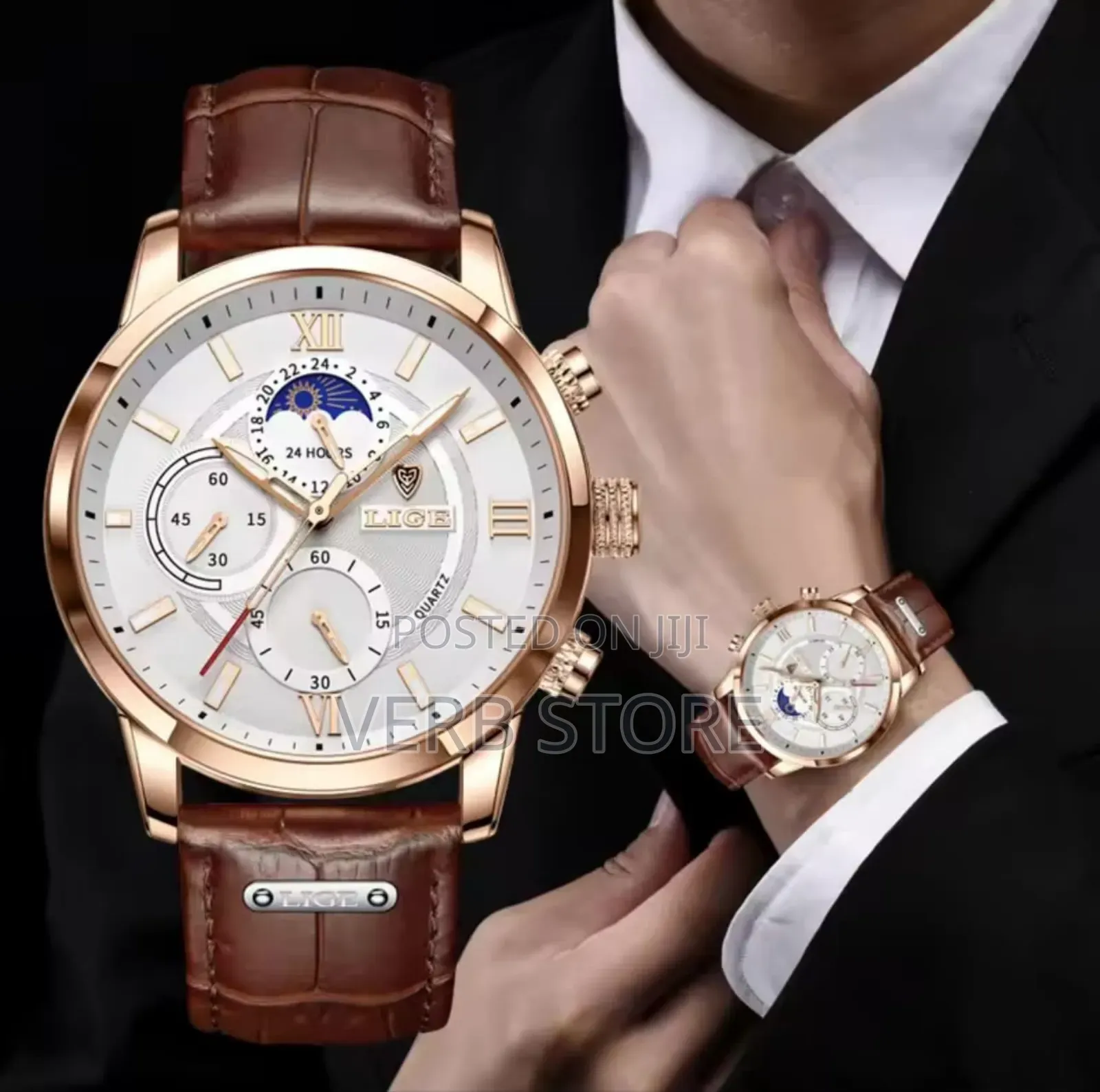 Lige Lg8932 Chronograph