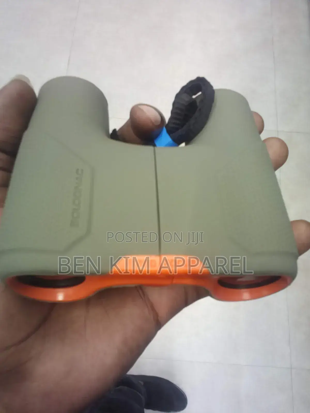 8 × 25 Foldable Pocket Size Fit Binoculars Fixes Focus Orange Green