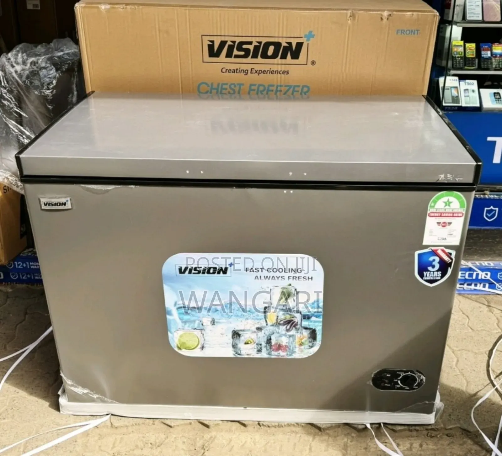 Vision 300 Litres Freezer Brand New