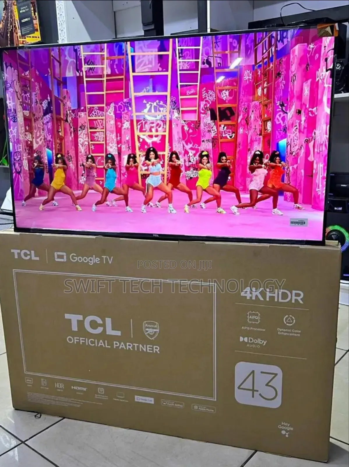 TCL 43 Inches HDR Google Television V6c