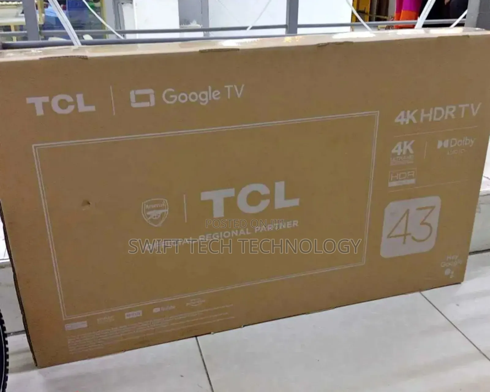 TCL 43 Inches HDR Google Television V6c