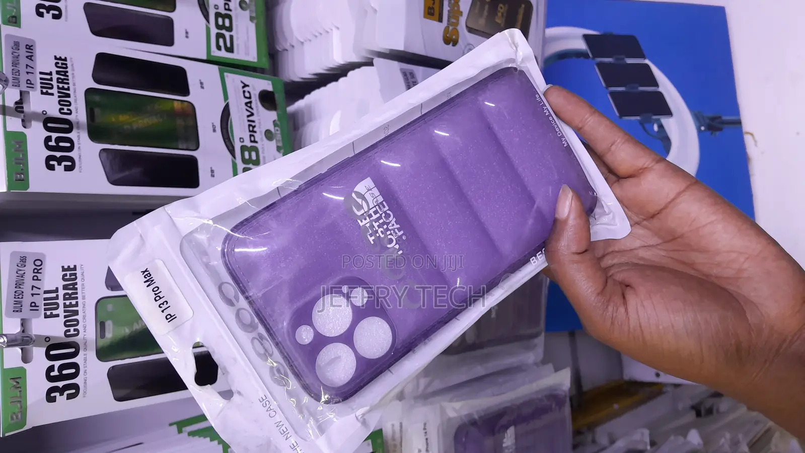 Govx Apple iPhone 13 Promax North Face Puffer Case -Purple