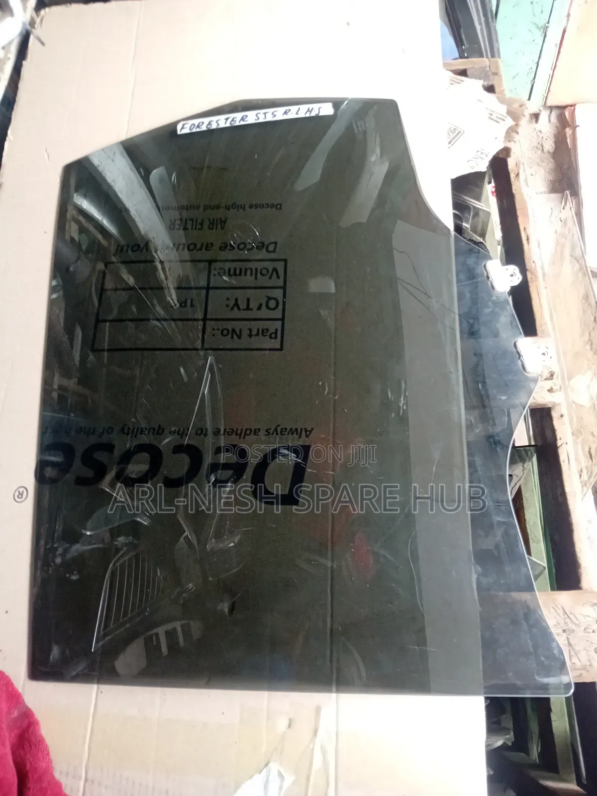 Subaru Forester Sj Rear Left Door Mirror Glass