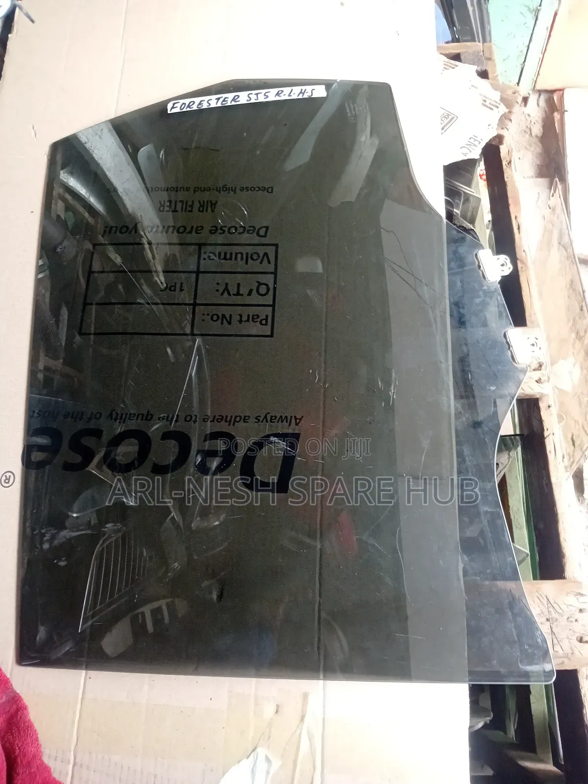 Subaru Forester Sj Rear Left Door Mirror Glass