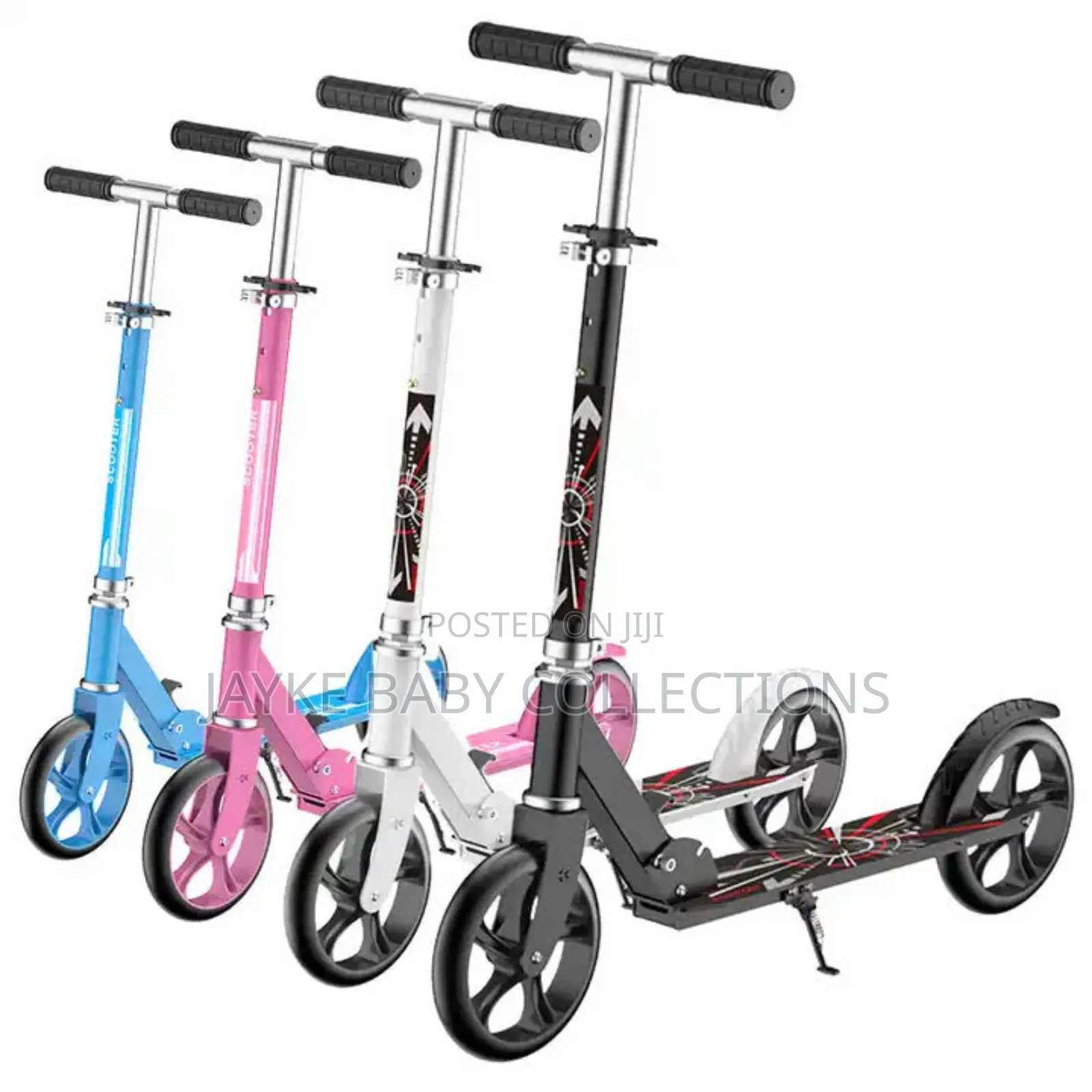 8+ Kids? Adjustable Foldable Kick Scooter