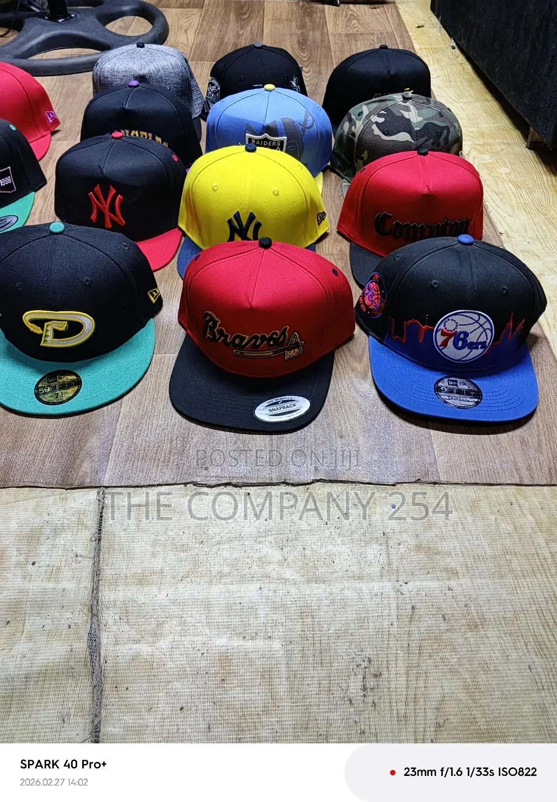 Casual Unisex Designer New Era Snap Back Toppa Caps