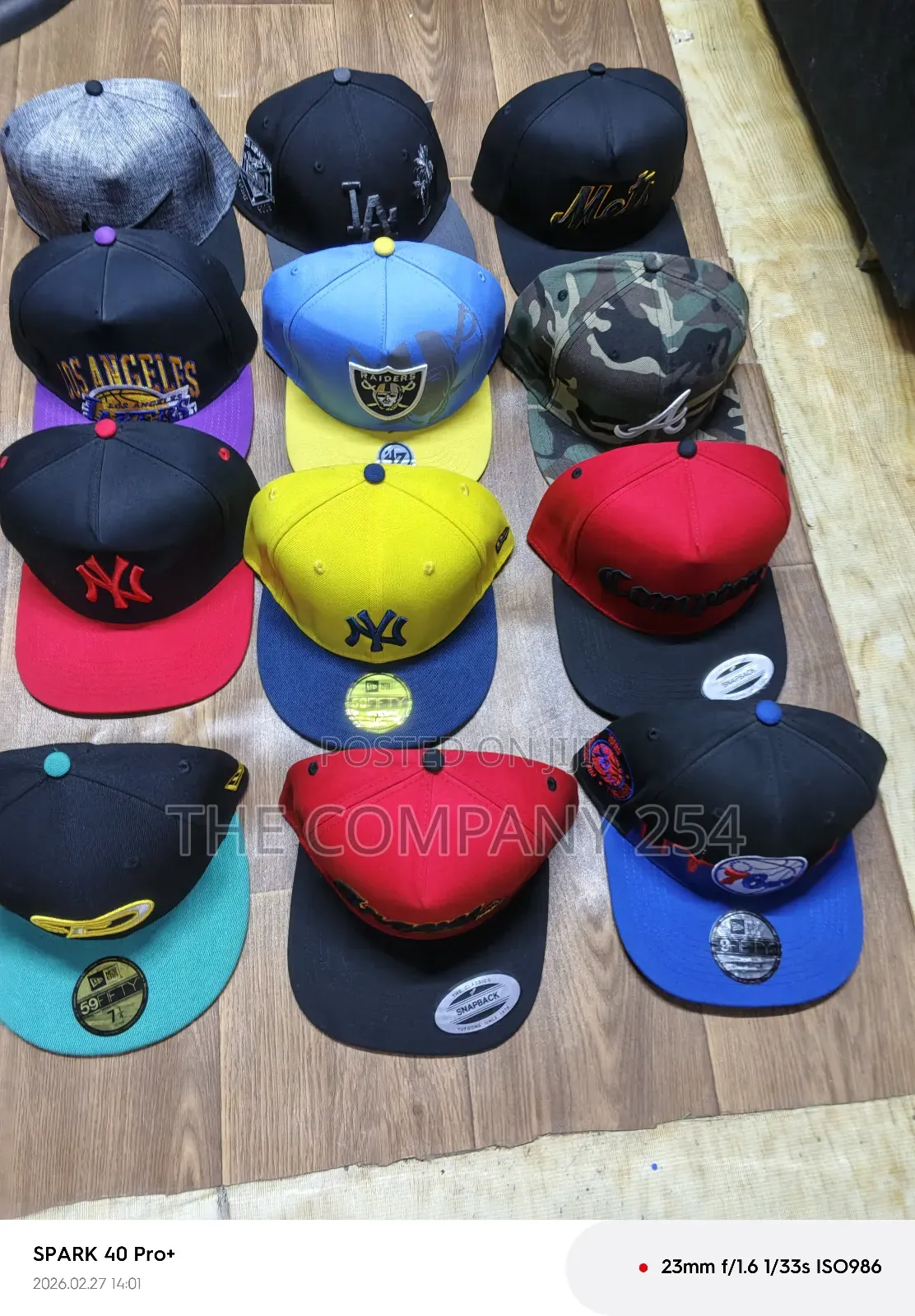 Casual Unisex Designer New Era Snap Back Toppa Caps