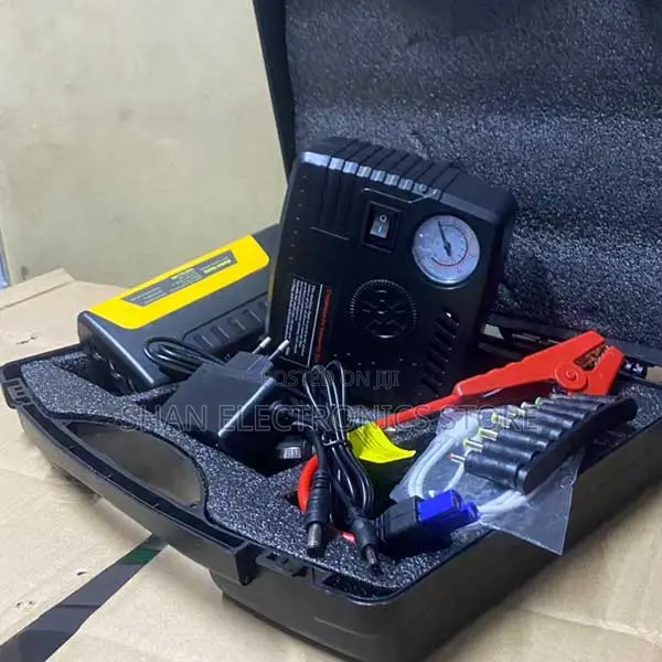 Long Distance Jump Starter Compressor for Tyre Inflation – 4-in-1 Tm15
