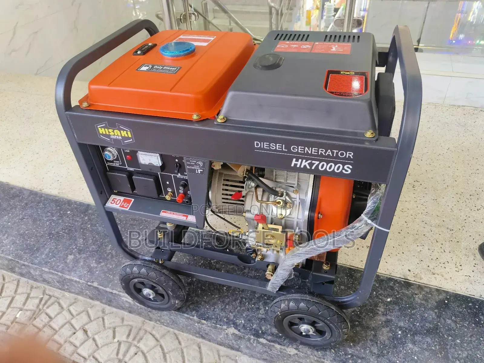 Hisaki 7.5 Kva Diesel Generator Hk 7000s