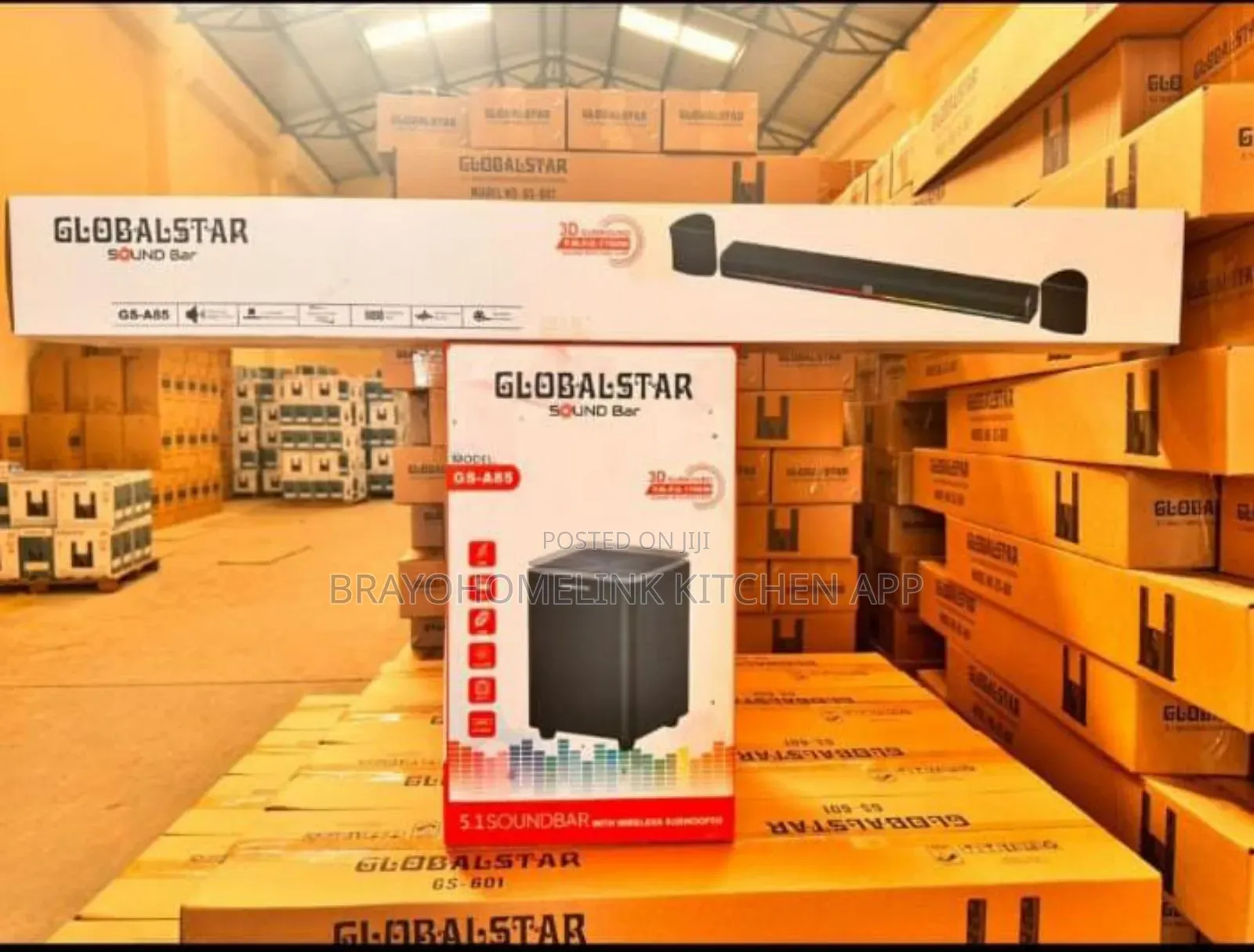 5.1 Ch Globalstar Soundbar A85 Wireless 170w